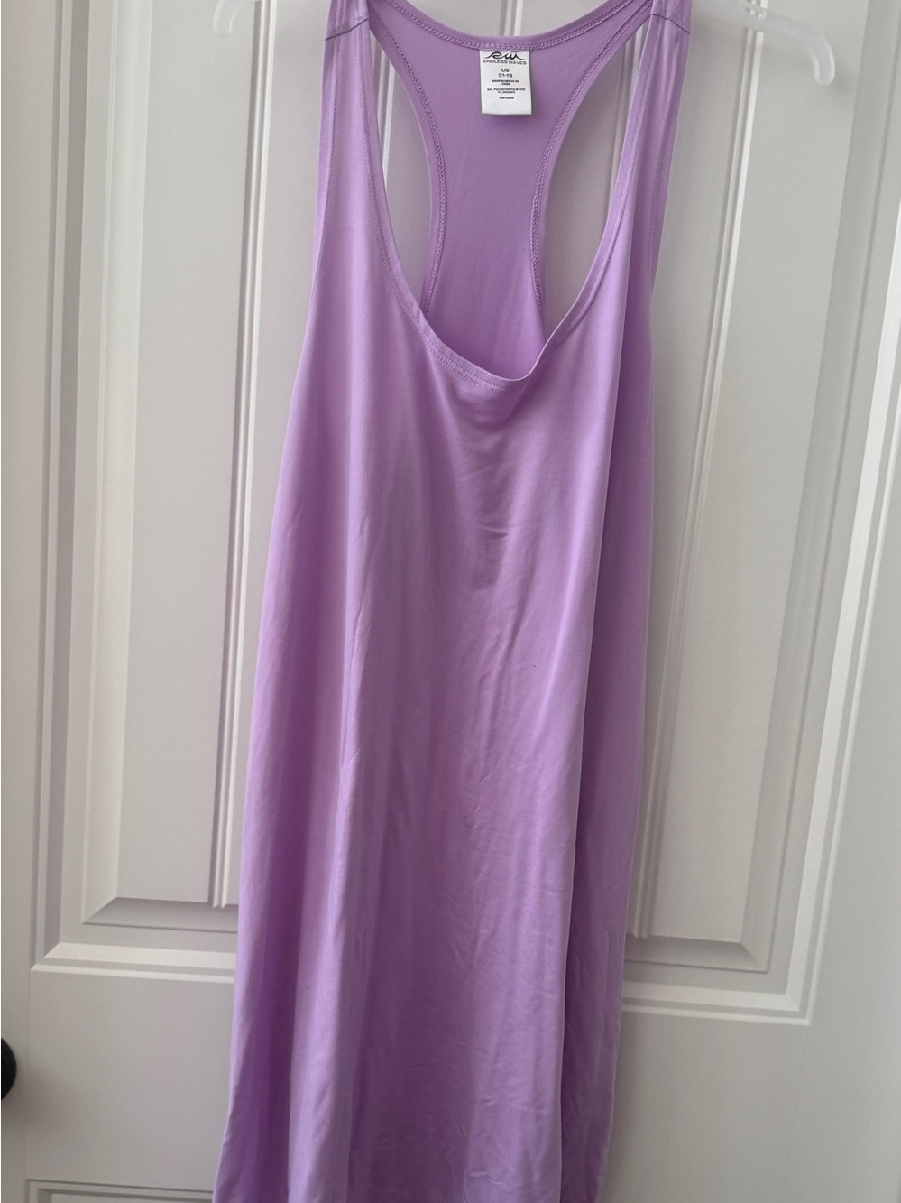 Endless Waves Coverup Dress L  Vibrant Lilac